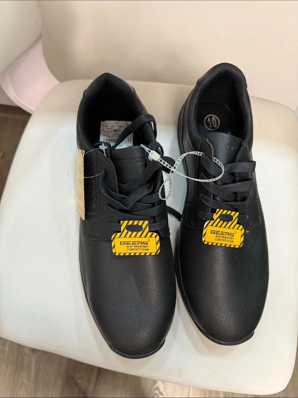 Classic Black Lace-Up Oxford Shoes for Men
